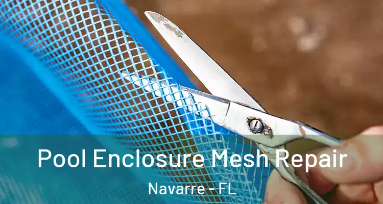 Pool Enclosure Mesh Repair Navarre - FL